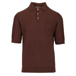 Ballantyne Men Cotton Knit Polo Shirt